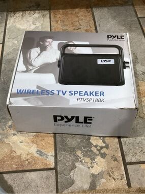 PYLE Wireless TV Speaker PTV/SP18BK - Black